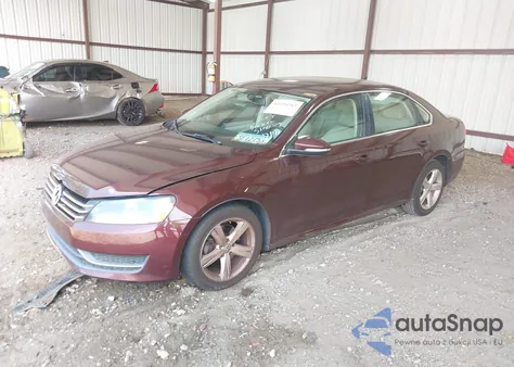 2012 Volkswagen Passat Se from USA, damaged, VIN 1VWBP7A39CC082042